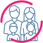 Family support and counselling services Icon